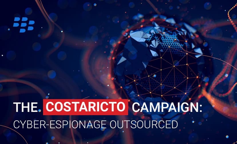 Costaricto APT: Cyber mercenaries use previously undocumented malware