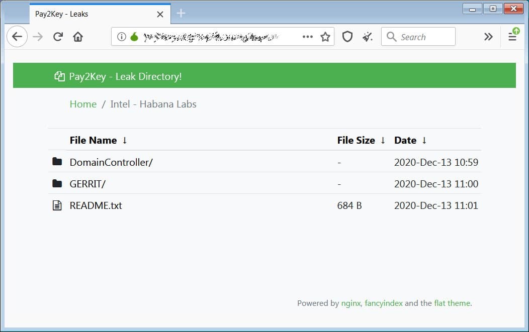 Habana Labs hacked pay2key-data-leak-site