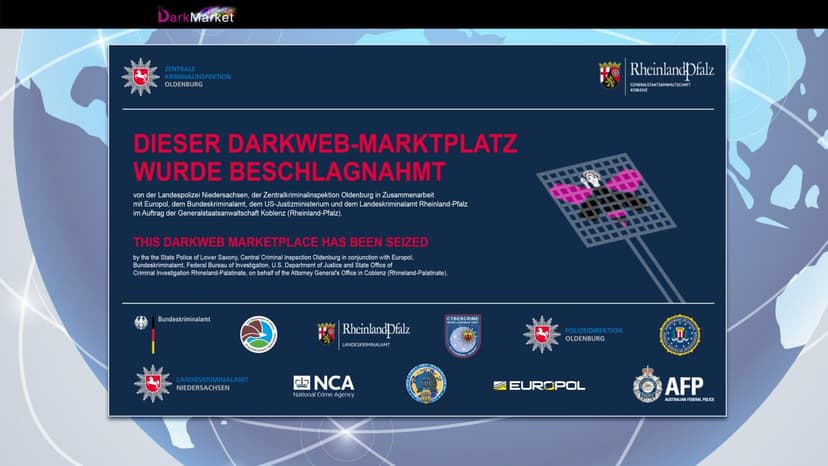 Police took down DarkMarket, the world’s largest darknet marketplace