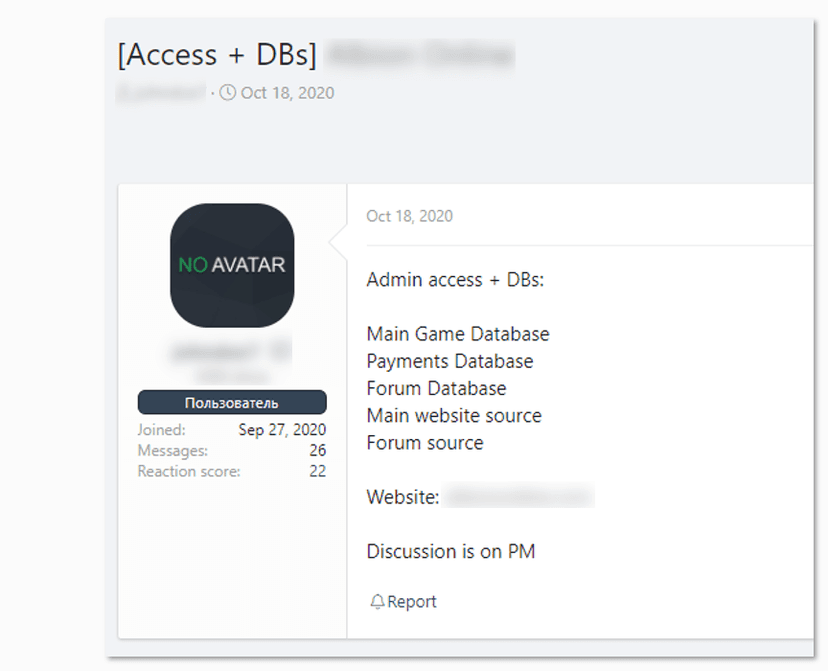 Over 500,000 credentials for tens of gaming firm available in the Dark Web