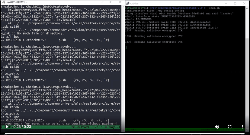 Flaws in Realtek RTL8170C Wi-Fi module allow hijacking wireless communications