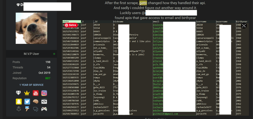 Hacker leaks info of pro-Trump GETTR members online