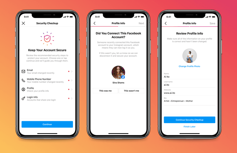 Instagram implements ‘Security Checkup’ to help users recover compromised accounts