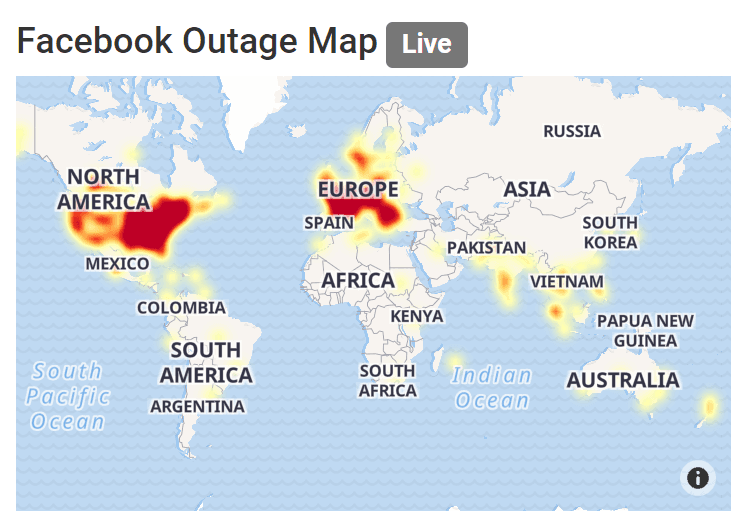 Facebook, WhatsApp, and Instagram are down worldwide, it’s panic online