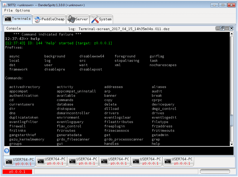 DoubleFeature, post-exploitation dashboard used by Equation Group APT