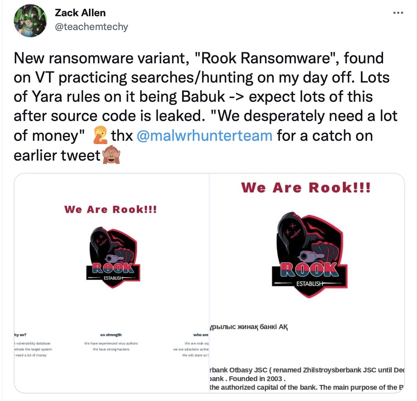 rook ransomware