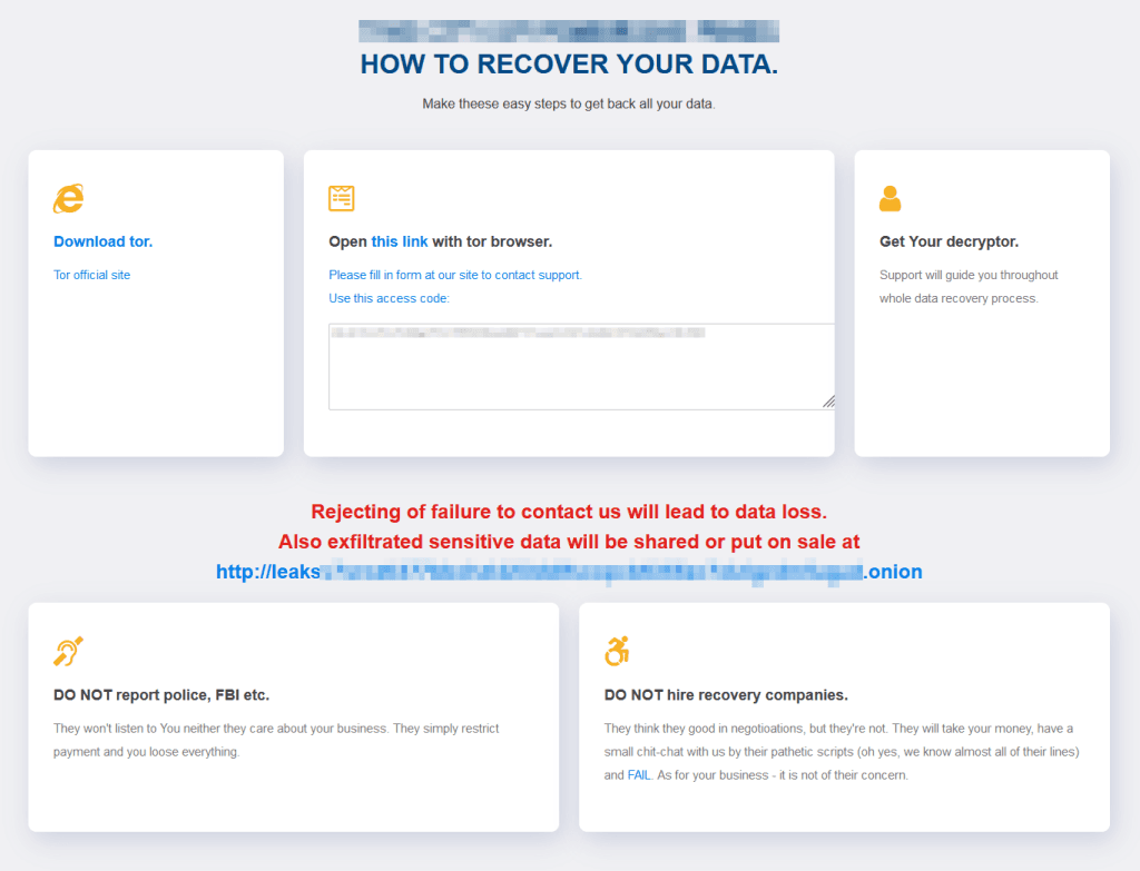 Entropy ransomware