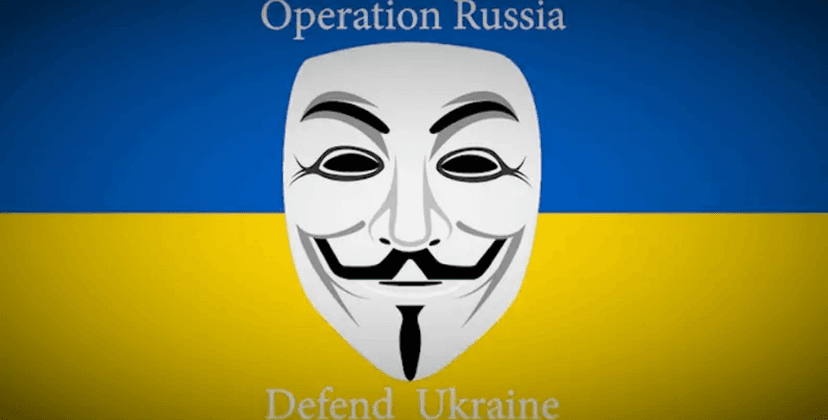 The unceasing action of Anonymous against Russia