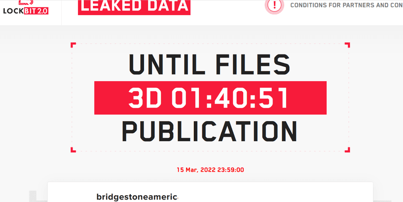 LockBit ransomware group claims to have hacked Bridgestone Americas