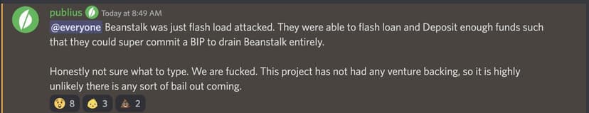 Crooks steal $182 million from Beanstalk DeFi platform