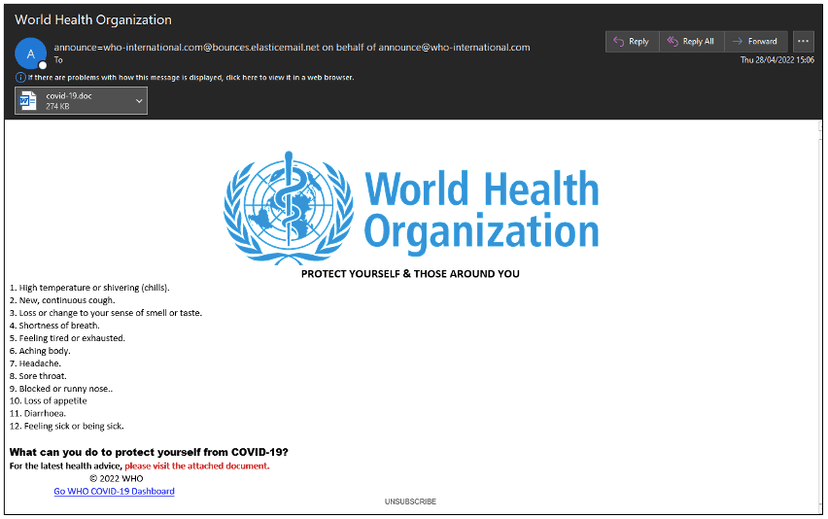 New Nerbian RAT spreads via malspam campaigns using COVID-19