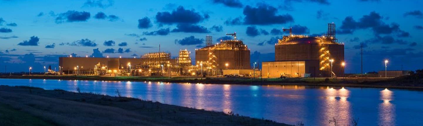 liquefied natural gas plant in Texas