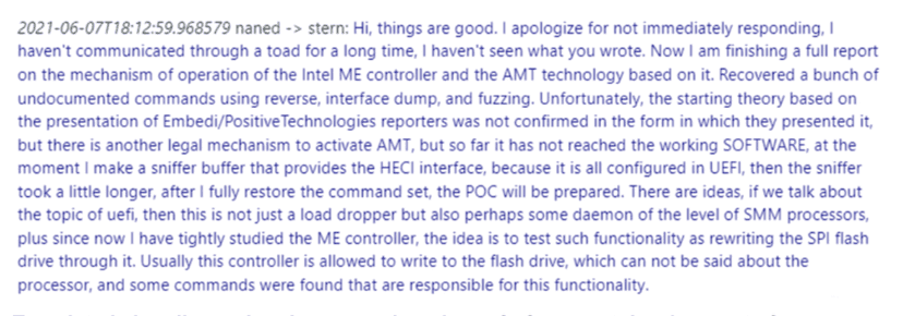 Conti leaked chats confirm that the gang’s ability to conduct firmware-based attacks