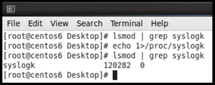 syslogk linux rootkit