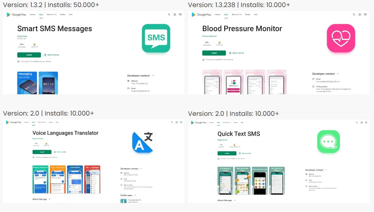 Joker malware malicious apps