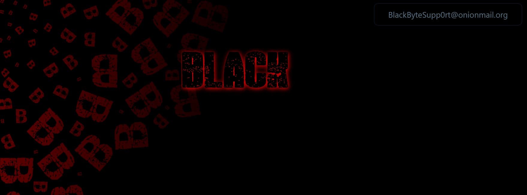 BlackByte ransomware