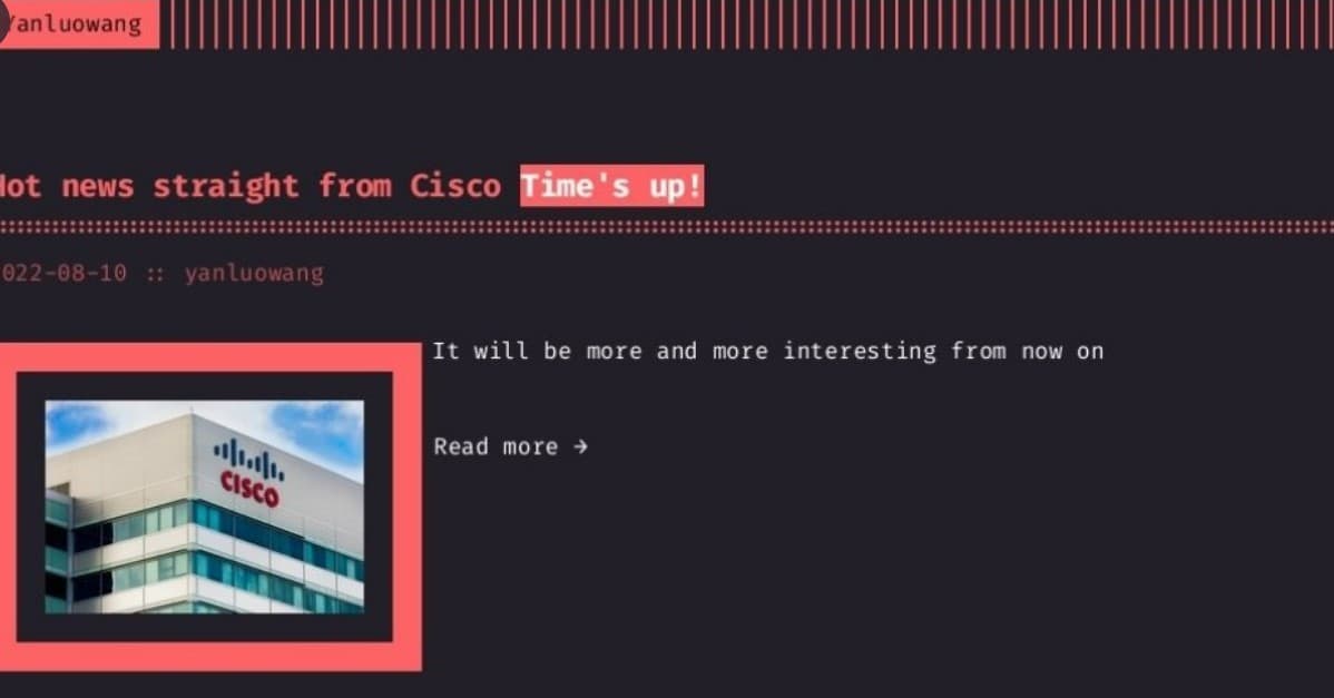 cisco hacked 1