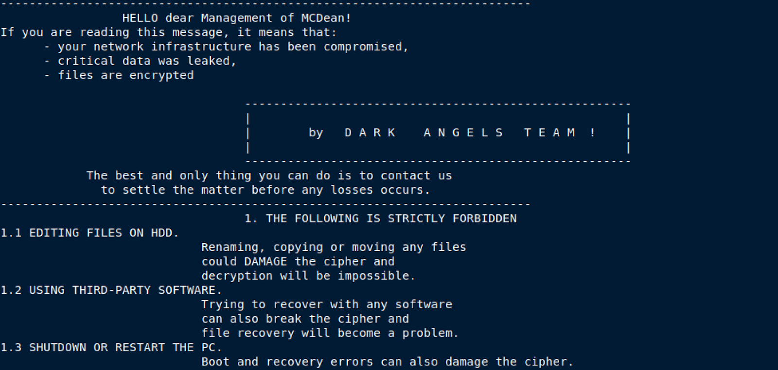 Linux ransomware