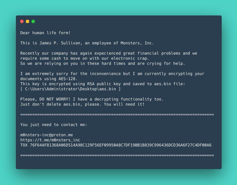 RansomBoggs ransomware
