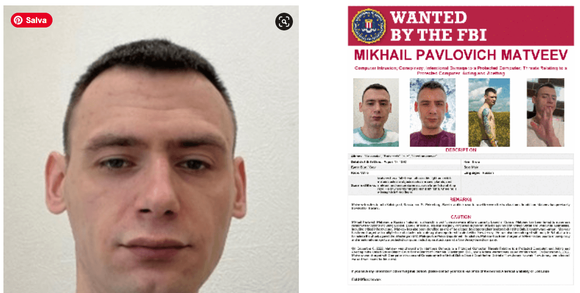 Mikhail Pavlovich Matveev ransomware actor