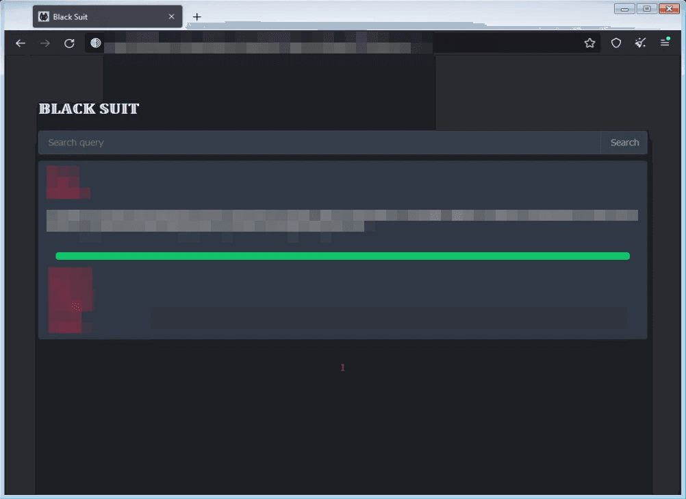 BlackSuit ransomware