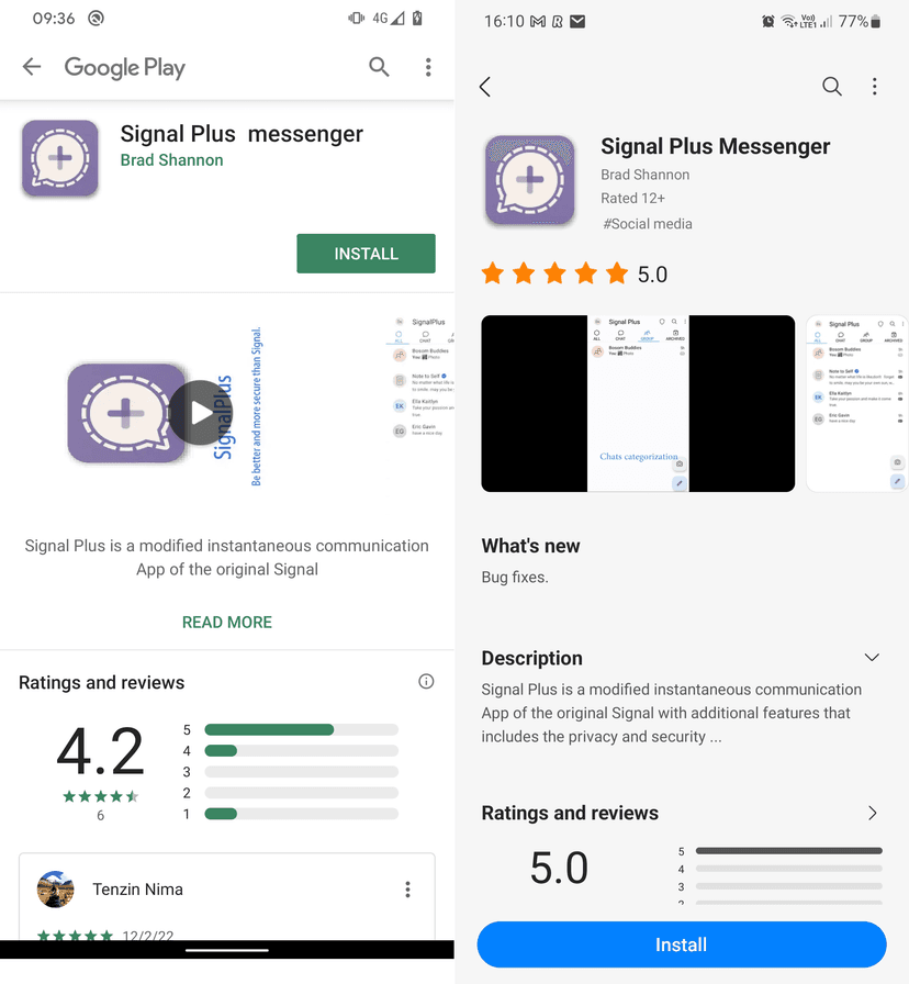Chinese GREF APT distributes spyware via trojanized Signal and Telegram apps on Google Play and Samsung Galaxy stores