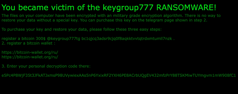 Researchers released a free decryptor for the Key Group ransomware