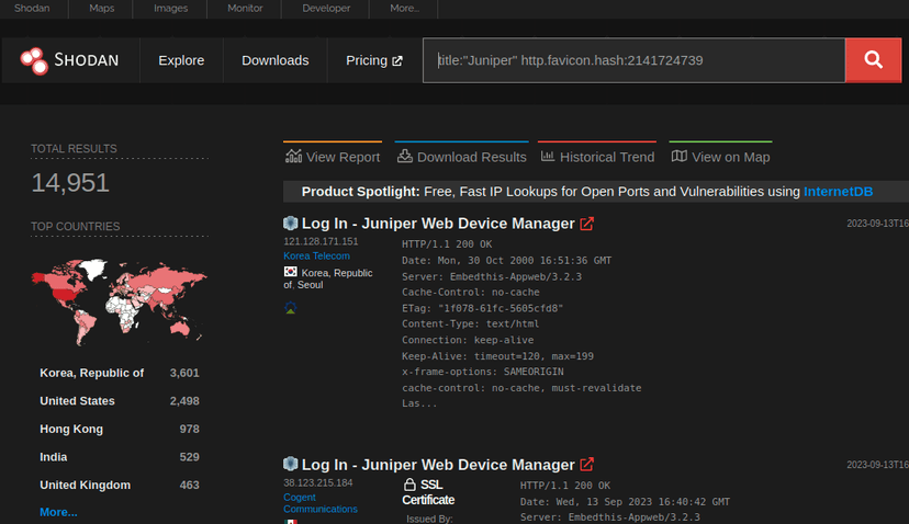 CISA adds five vulnerabilities in Juniper devices to its Known Exploited Vulnerabilities catalog