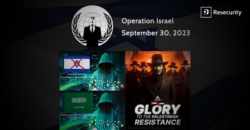 #OpIsrael, #FreePalestine & #OpSaudiArabia – How Cyber Actors Capitalize On War Actions Via Psy-Ops
