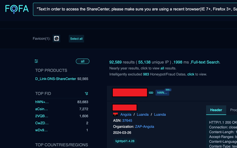Over 92,000 Internet-facing D-Link NAS devices can be easily hacked