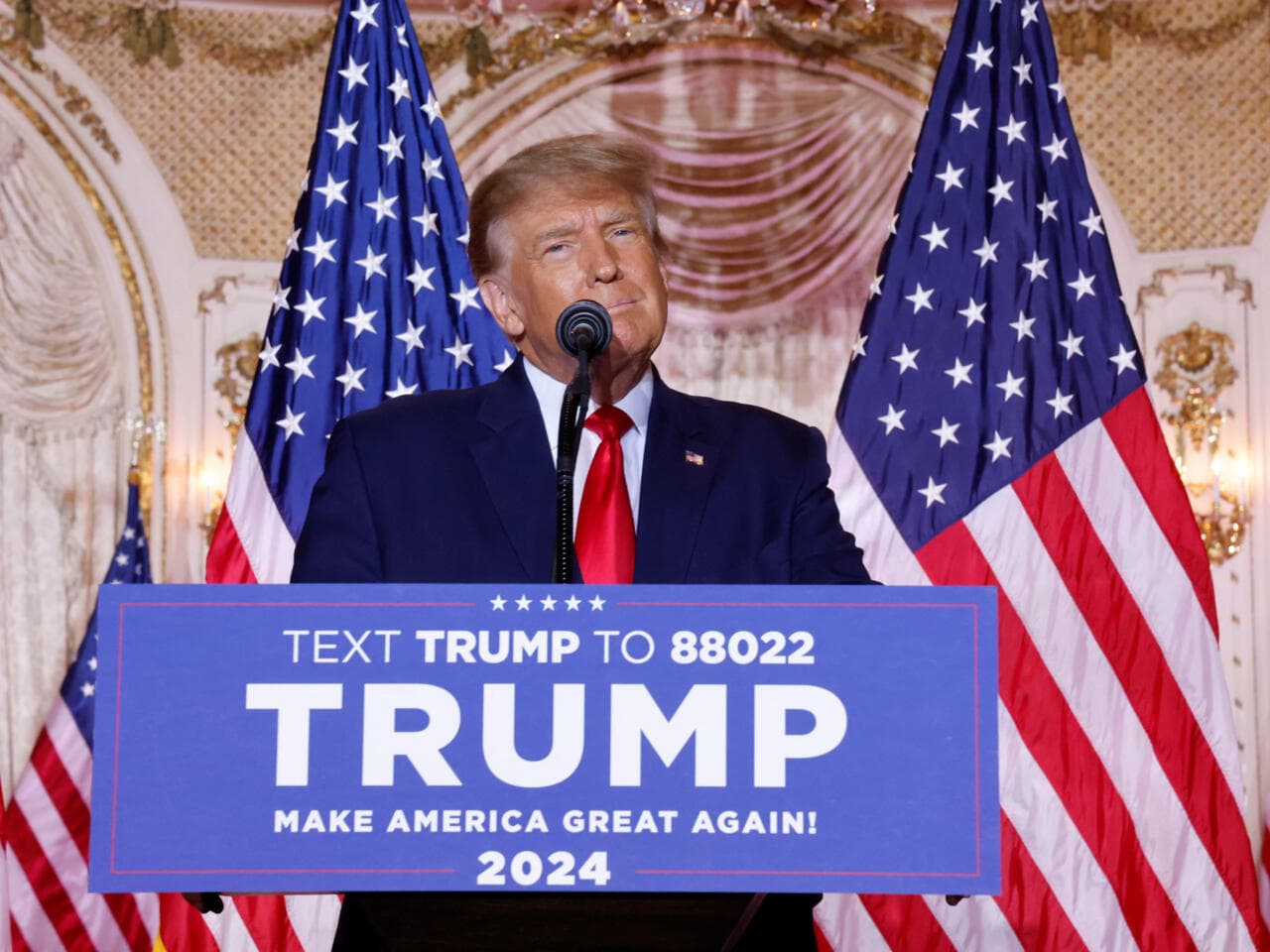 US soldier Trump