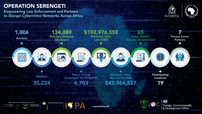 Operation Serengeti: INTERPOL arrested 1,006 suspects in 19 African countries