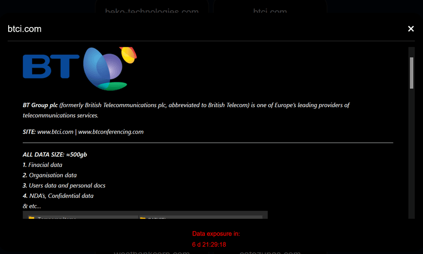 Black Basta ransomware gang hit BT Group<gwmw style="display:none;"></gwmw>