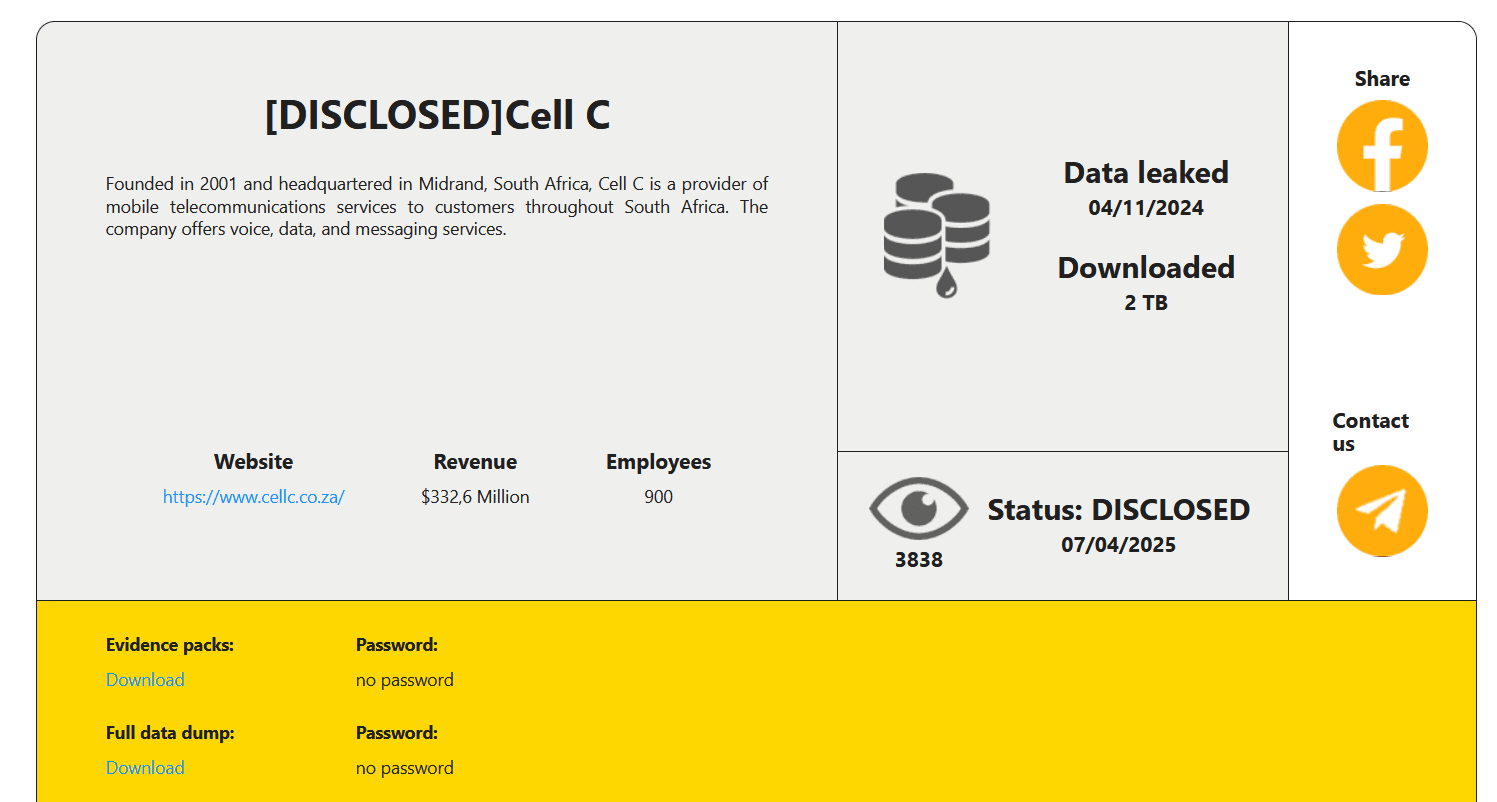 Cell C