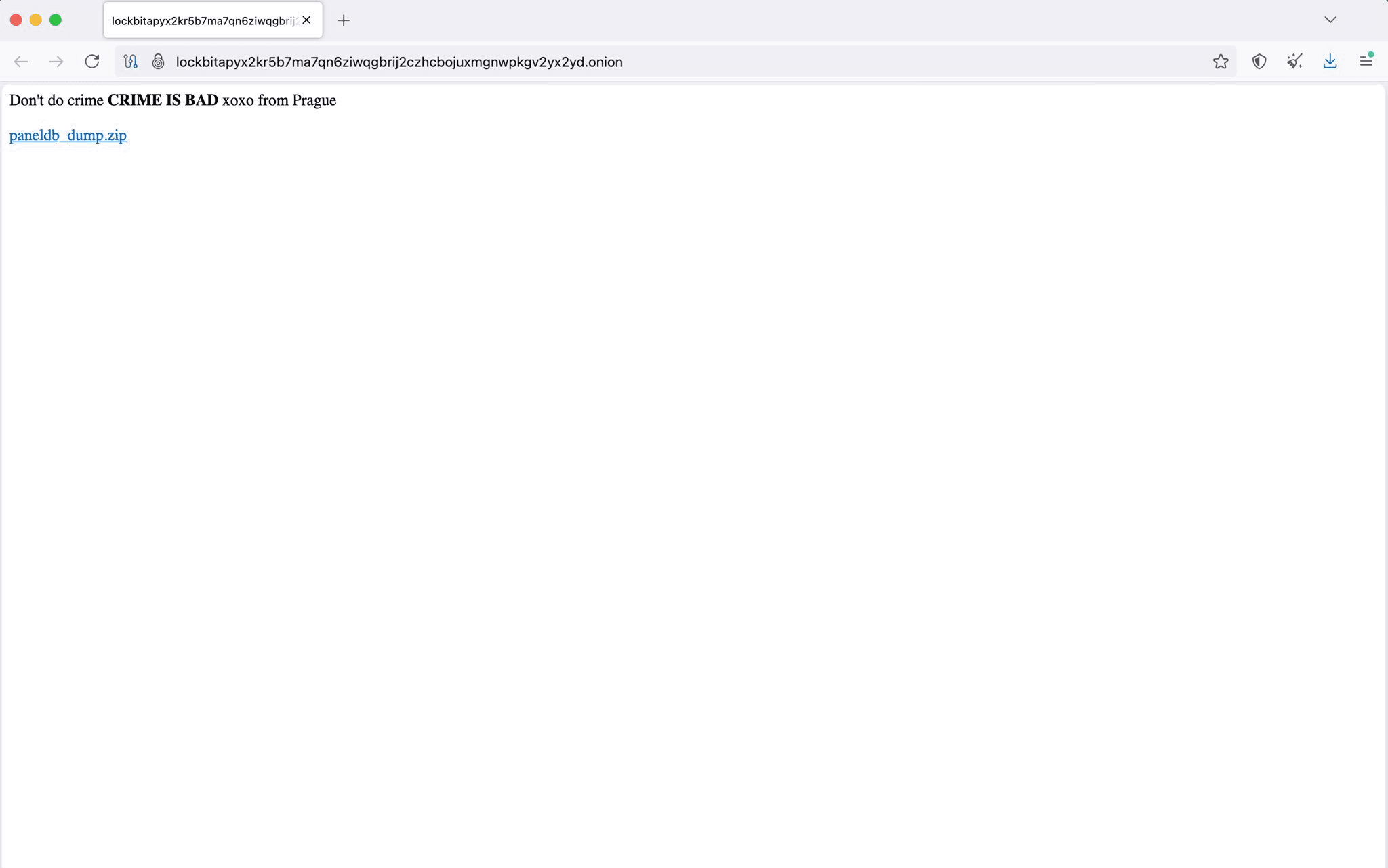 Lockbit ransomware