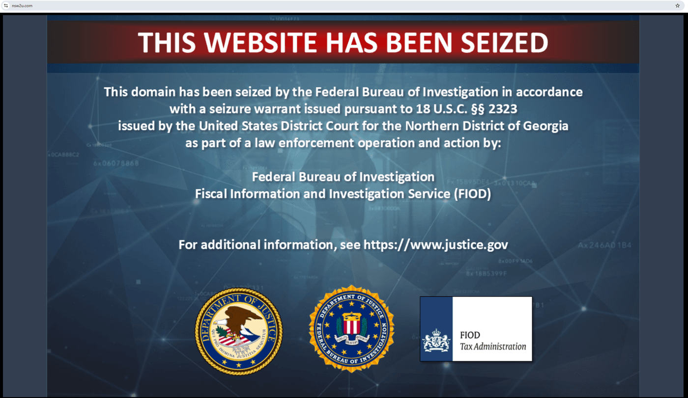 piracy sites seized