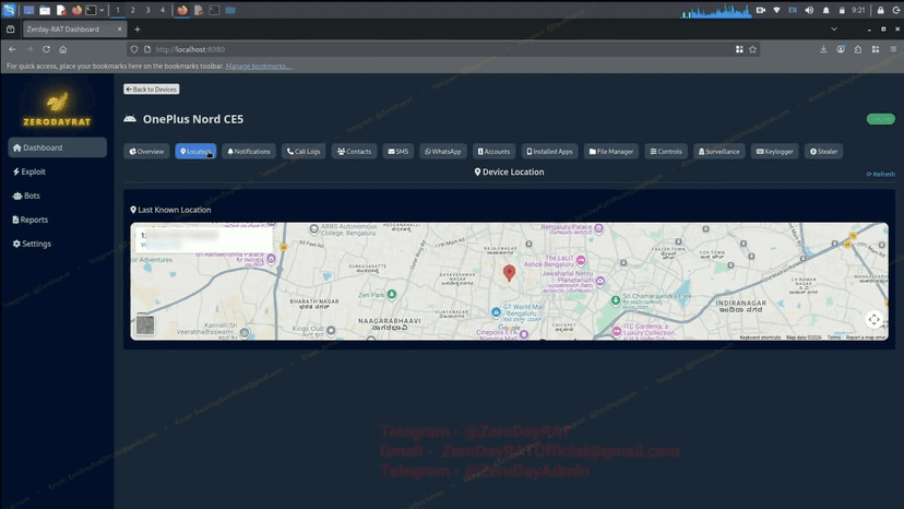 ZeroDayRAT spyware grants attackers total access to mobile devices